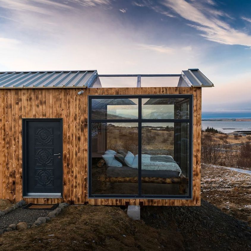 Panorama Glass Lodge in Iceland Lets You Doze Off Under Northern Stars 