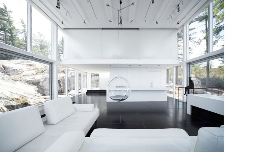 Photographer’s Studio over a Boathouse by GH3 interior design 