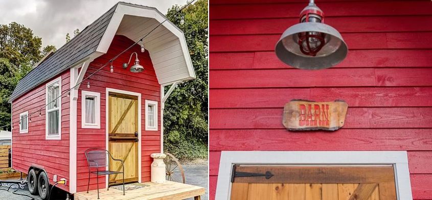 Red Barn Tiny House from Tiny Digs 