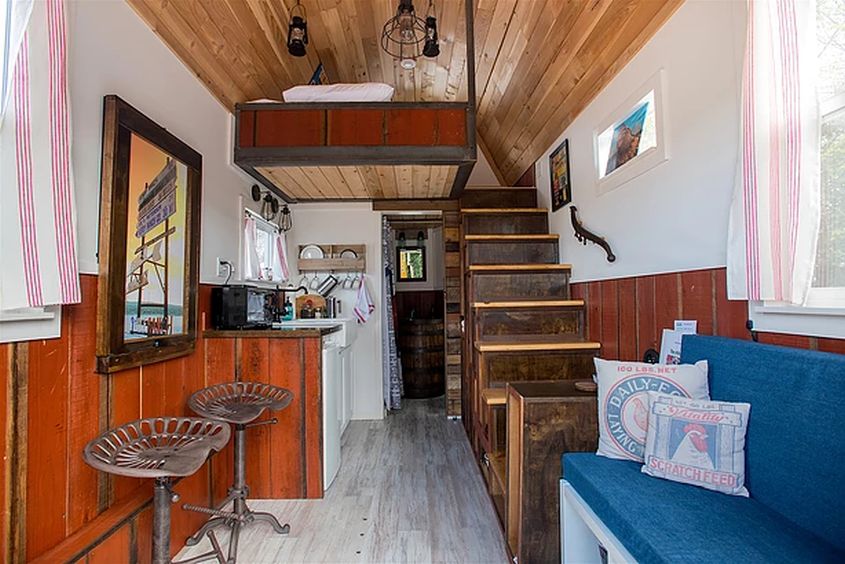 Red Barn Tiny House from Tiny Digs 