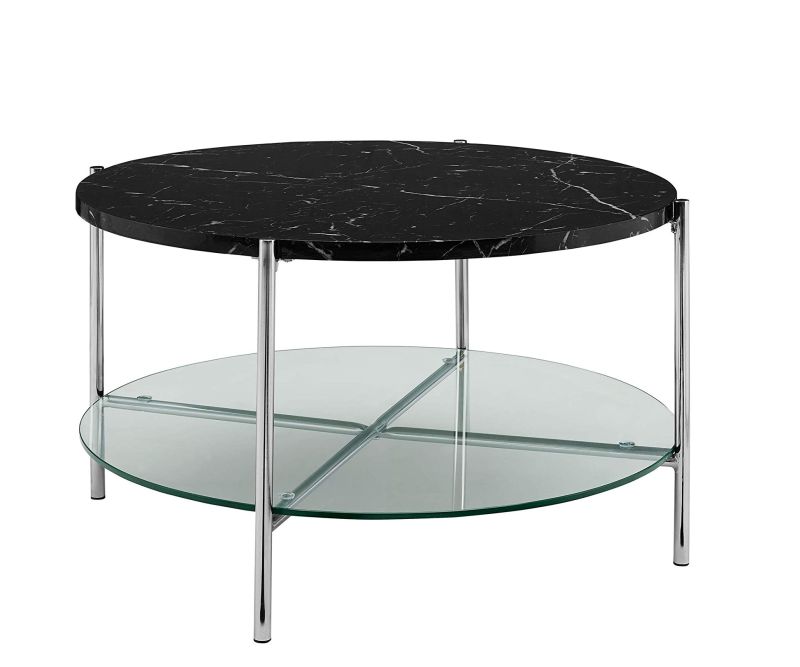 Round Coffee Accent Table