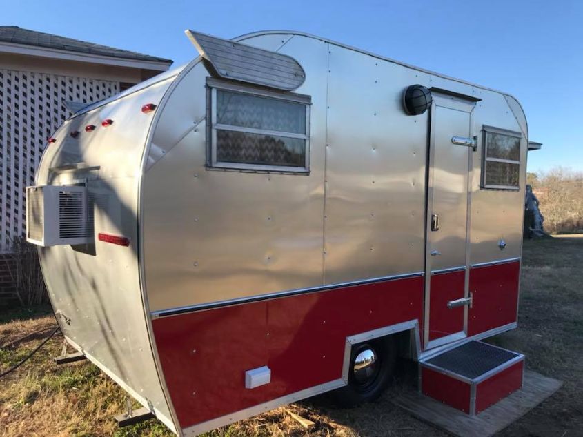 Stacey Vining’s vintage camper