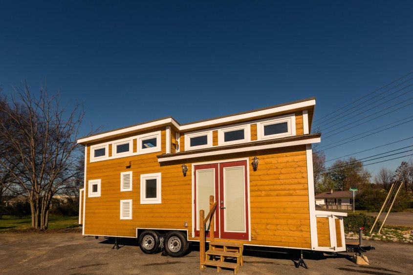 The Nooga Blue Sky from Tiny House Chattanooga