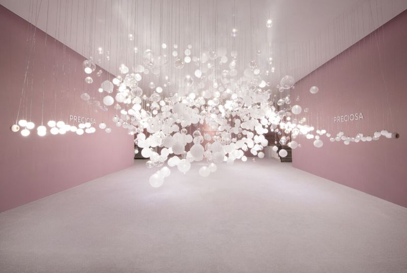 This Interactive Lighting Installation Glows and Dims with Your Breath 