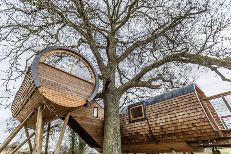 Cheriton Treehouse in Somerset