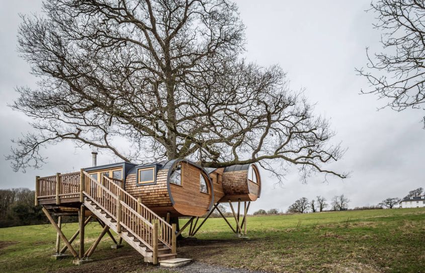 Cheriton Treehouse in Somerset