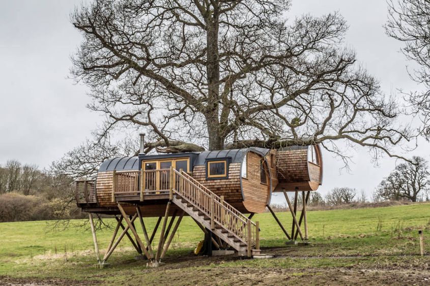 Cheriton Treehouse in Somerset