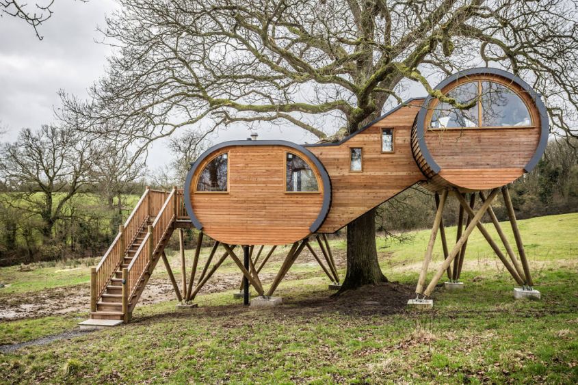 Cheriton Treehouse in Somerset