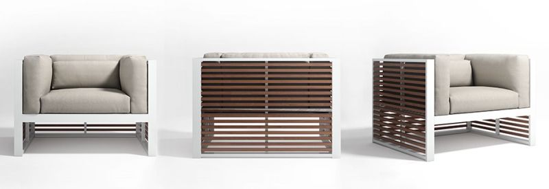 DNA TEAK outdoor furniture collection by GandiaBlasco