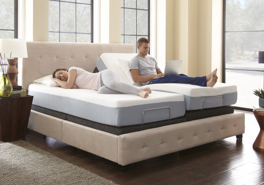 Eco-Lux+Adjustable+Bed+Base