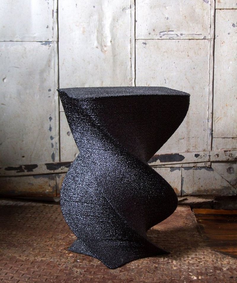 One-off 3D-Printed Stools from Budmen Industries 