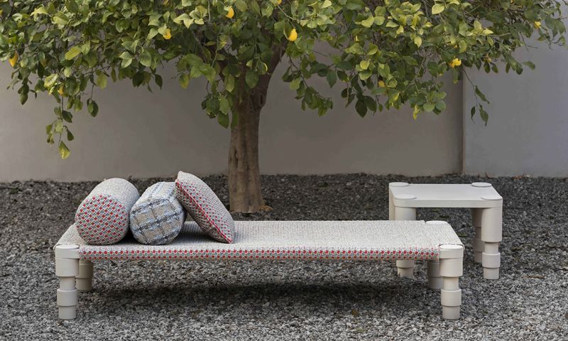 Indian Handloom-Inspired Furniture Pieces by Patricia Urquiola at Milan Design Week 