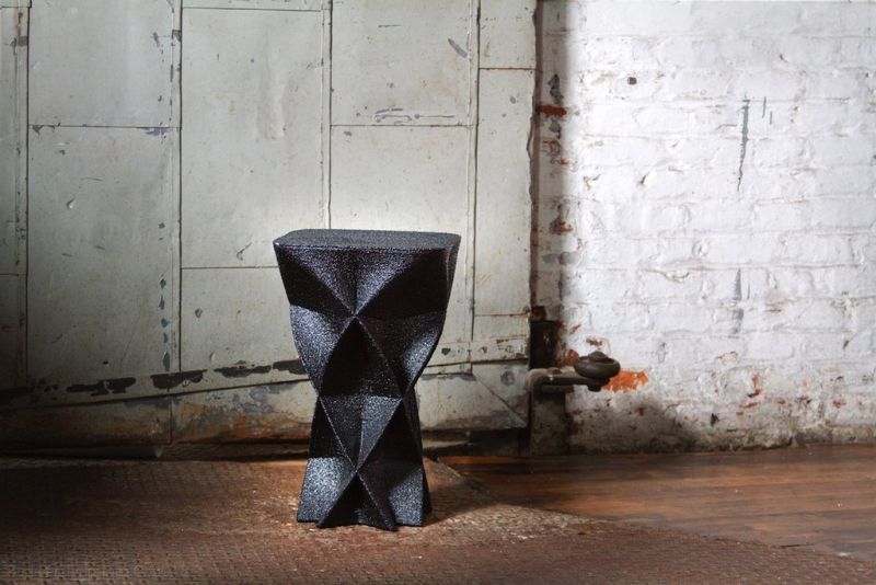 One-off 3D-Printed Stools from Budmen Industries 