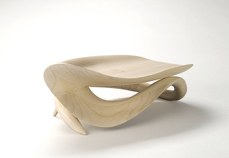 Infinity Shaped Armchair by Gildas Berthelot of Galerie BSL