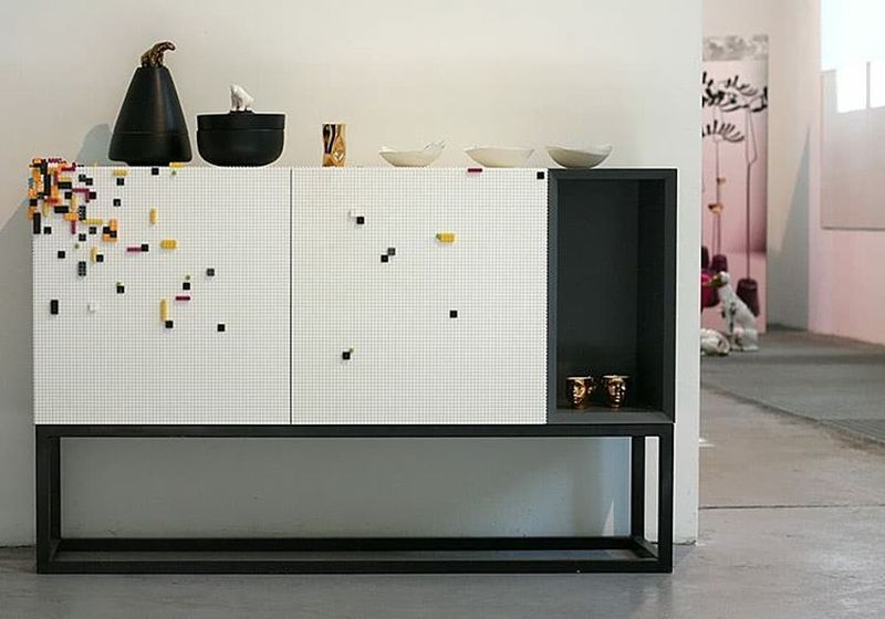 Lego-compatible furniture by Nine Associati