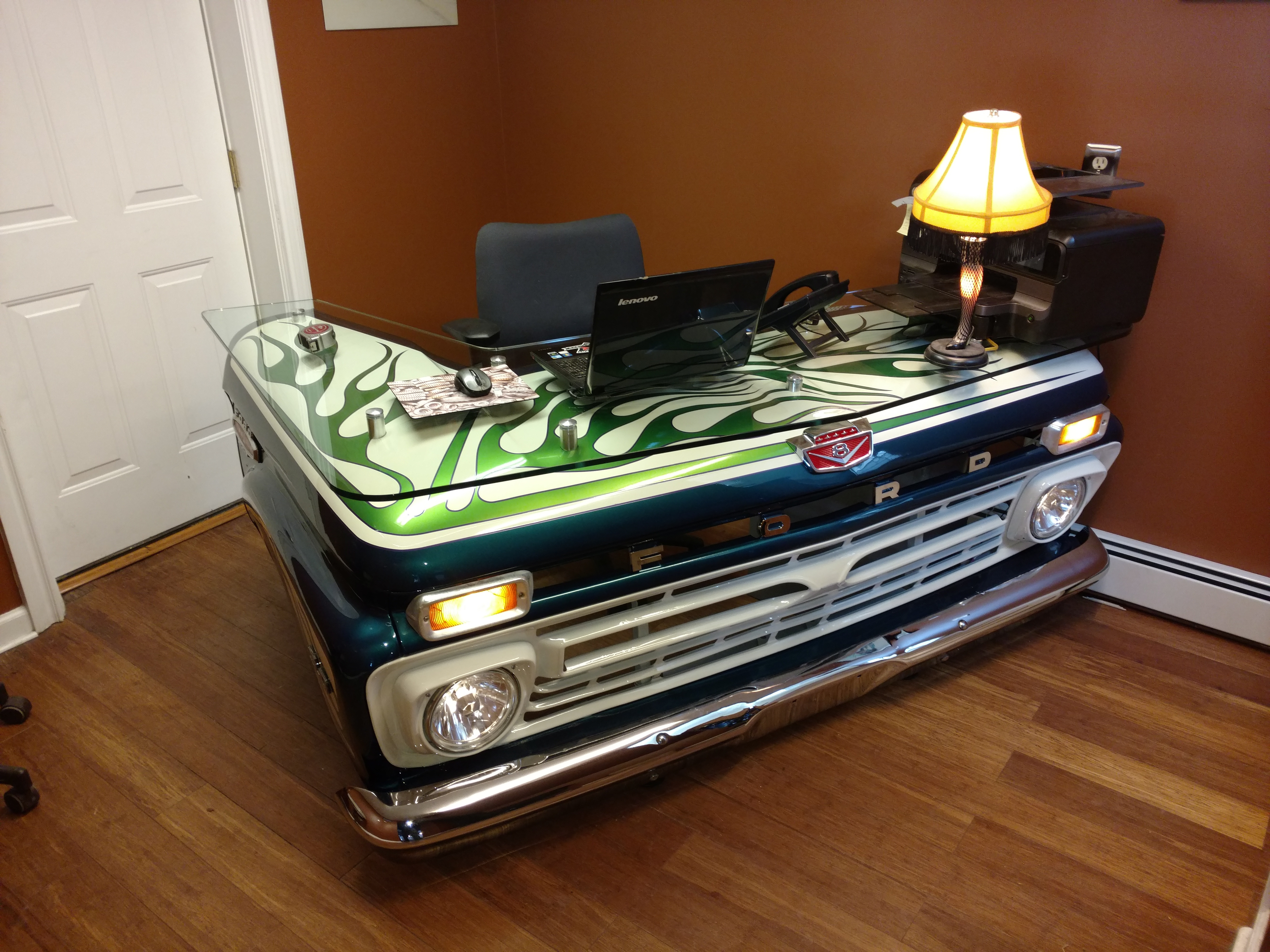 Pickup Truck Desk by Blue Sky Performance and Restoration