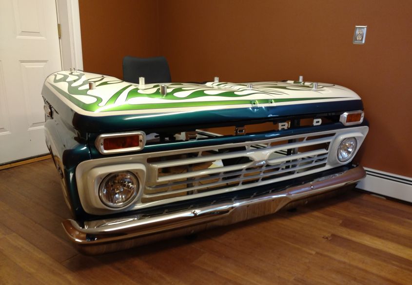 Pickup Truck Desk by Blue Sky Performance and Restoration