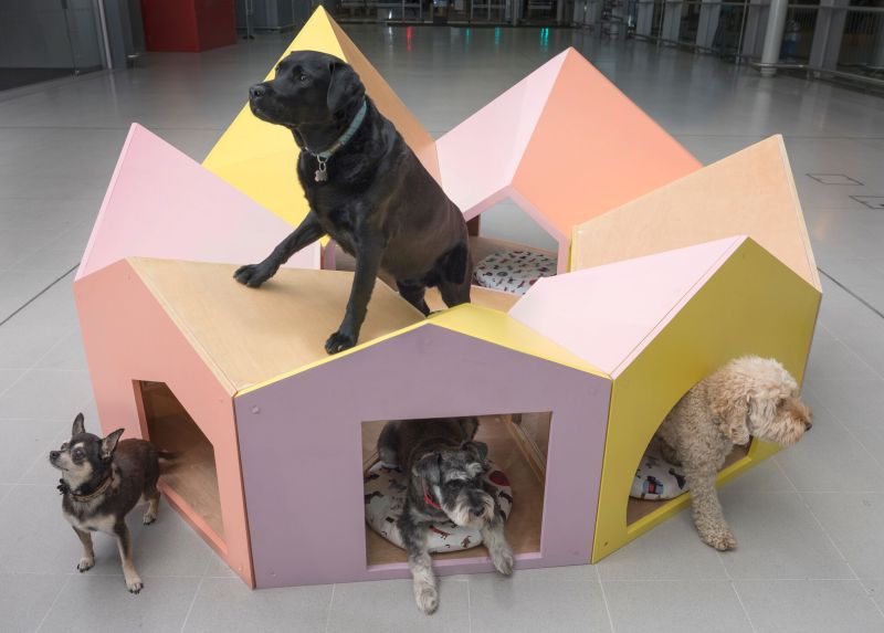 One-Off Doghouses by Famous Designers and Architects at BowWow Haus London