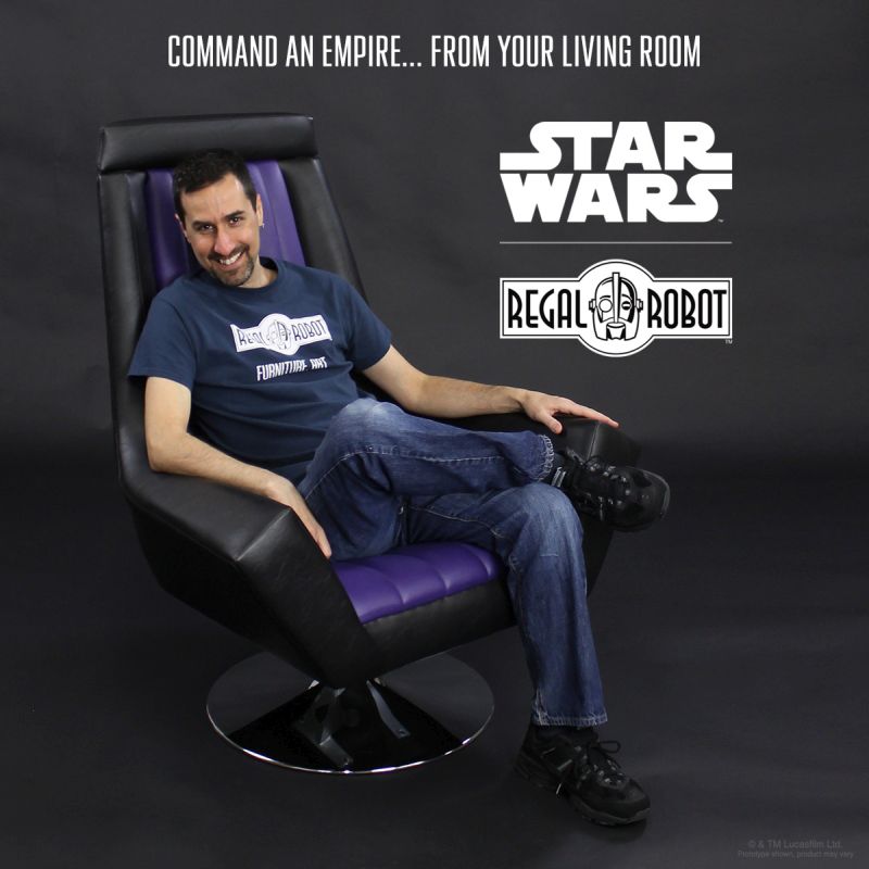 Embrace Your Dark Side with Star Wars Armchair by Regal Robot