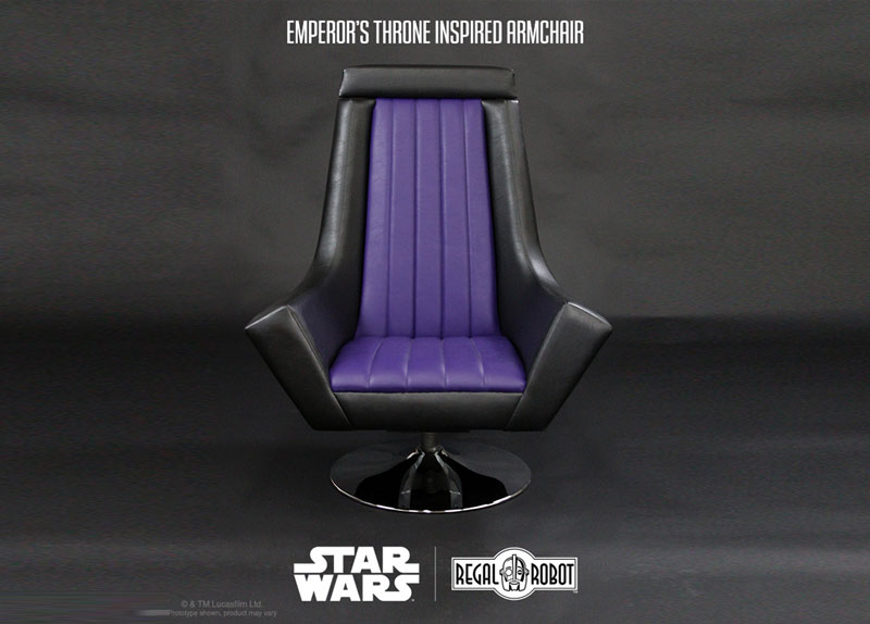 Embrace Your Dark Side with Star Wars Armchair by Regal Robot 