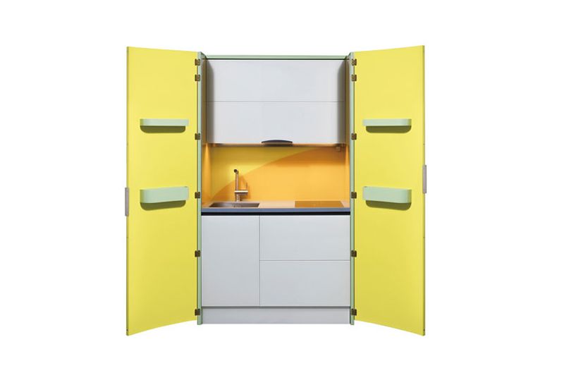 AM 01 designer compact kitchen by Atelier Mendini