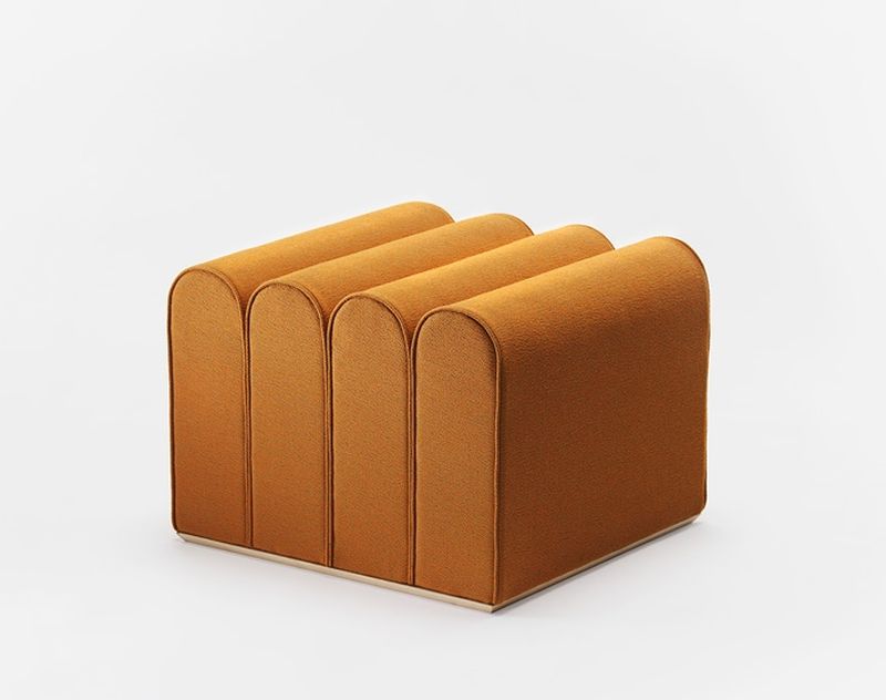 Arkad Designer Poufs by Note Design Studio for Zilio A&C