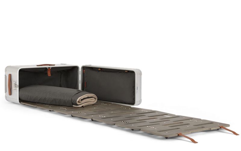 Marc Sadler’s Transforming Travel Suitcases for Fabbrica Pelletterie Milano