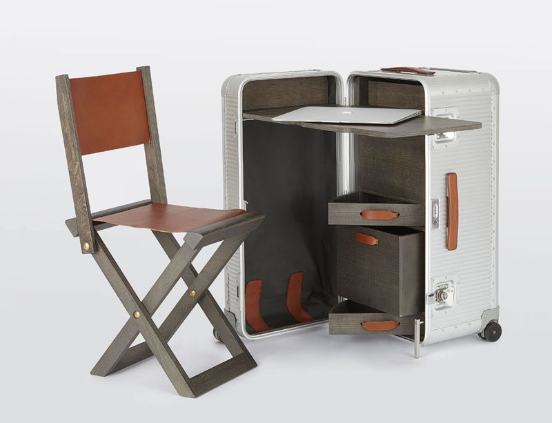 Marc Sadler’s Transforming Travel Suitcases for Fabbrica Pelletterie Milano