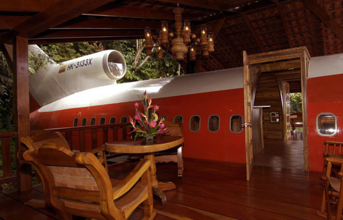 Costa Verde Airplane Hotel in Costa Rica
