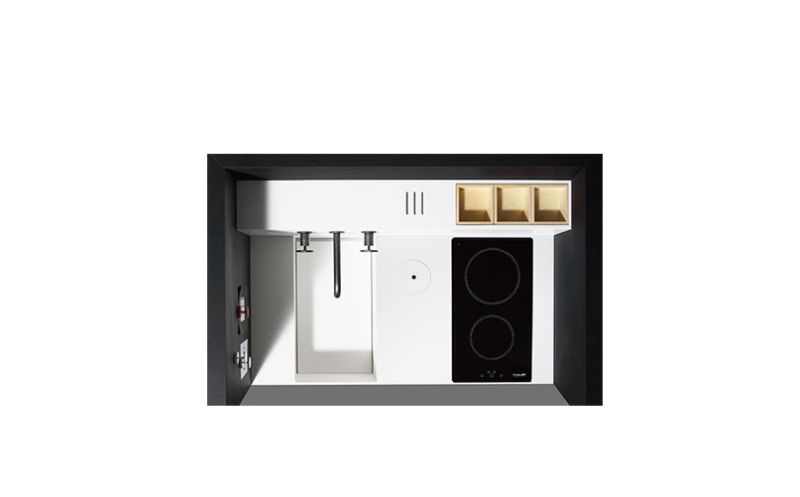 EO 01 designer compact kitchen by Atelier Mendini