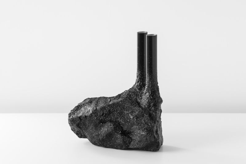 Fusion Vase by Ferreol Babin Depicts Nature Spreading Over Man-Made World 