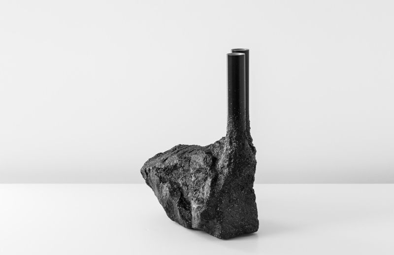 Fusion Vase by Ferreol Babin Depicts Nature Spreading Over Man-Made World 