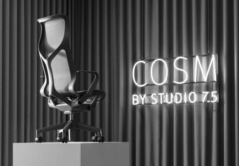 Herman Miller’s Cosm Office Chair Automatically Adapts to User’s Posture 