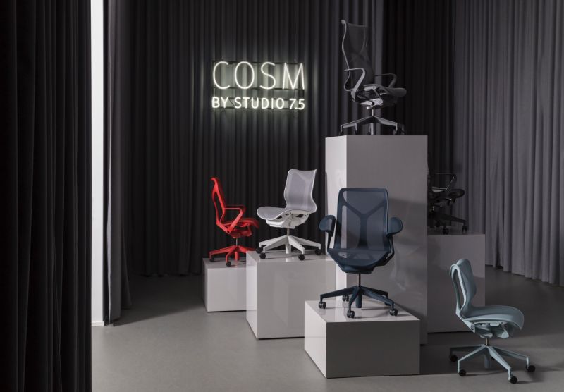 Herman Miller’s Cosm Office Chair Automatically Adapts to User’s Posture 