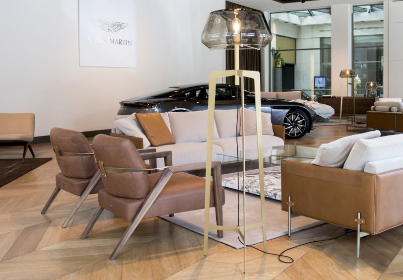 Lamps V258 by Aston Martin and Formitalia