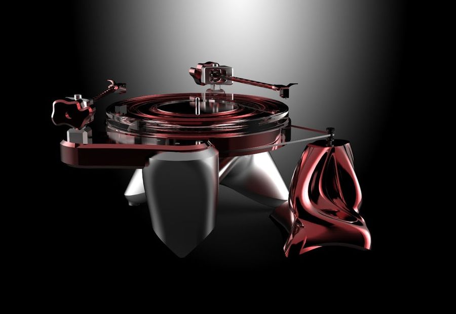 Phonographic Preambulator Turntable by Metaxas & Sins