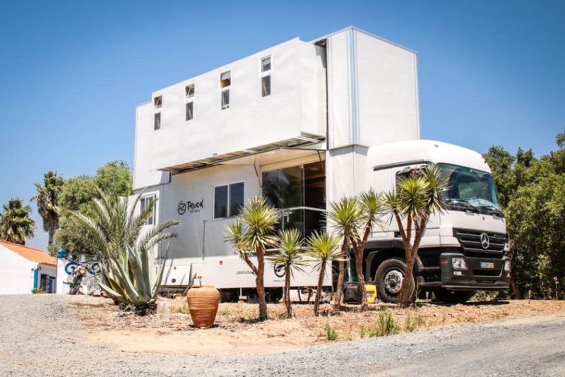 Truck Surf Hotel in Morocco is Dedicated to Avid Surfers