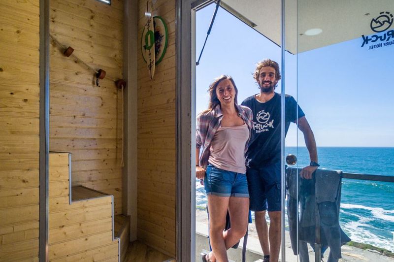 Truck Surf Hotel in Morocco is Dedicated to Avid Surfers