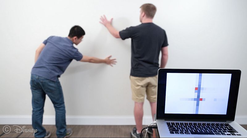 Интерактивная краска для стен Wall++ от CMU и Disney Research