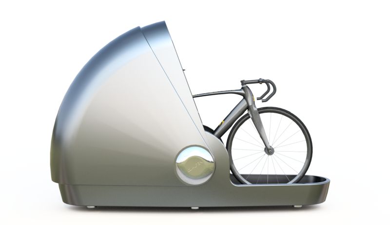 Alpen Bike Capsule: A Traveler-Friendly, Lockable Bike Storage Solution