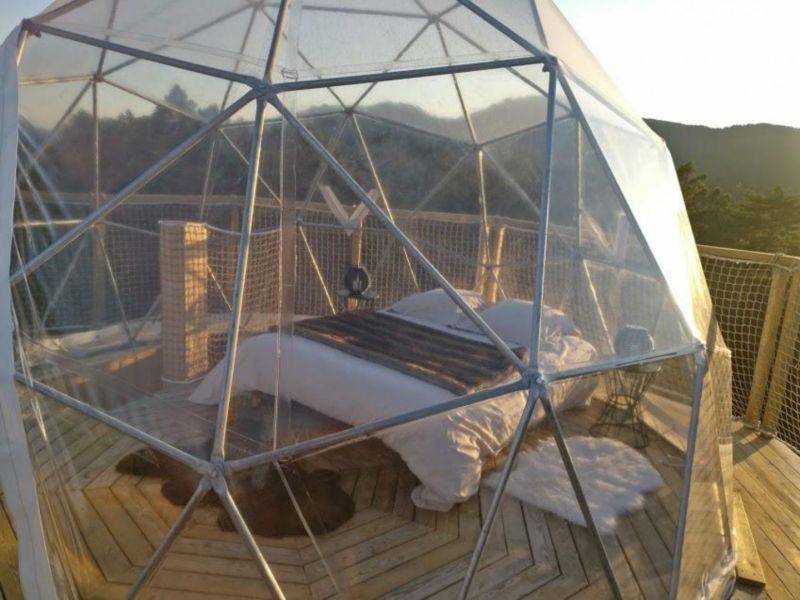 Atru Celu Rental Geodesic Dome in France for Glamping Lovers