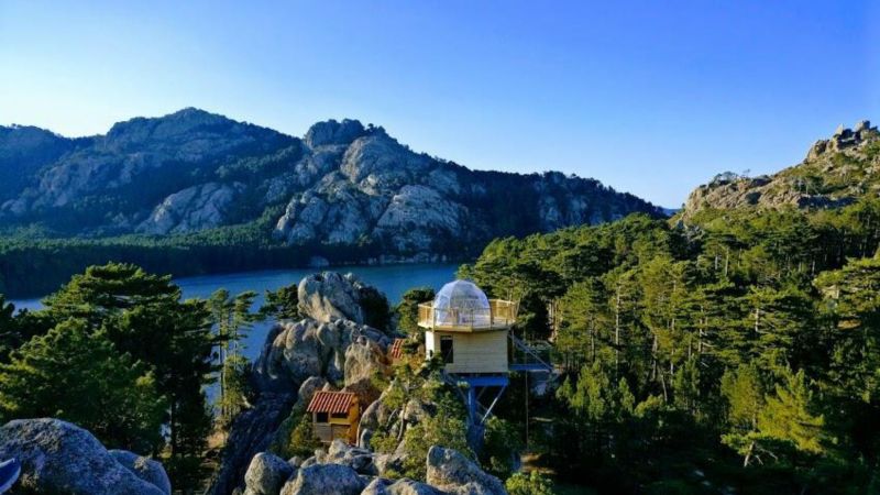 Atru Celu Rental Geodesic Dome in France for Glamping Lovers