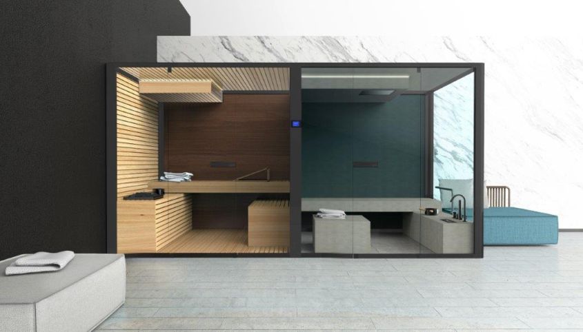 Chillout Combines Home Sauna And Hammam Into Single Unit