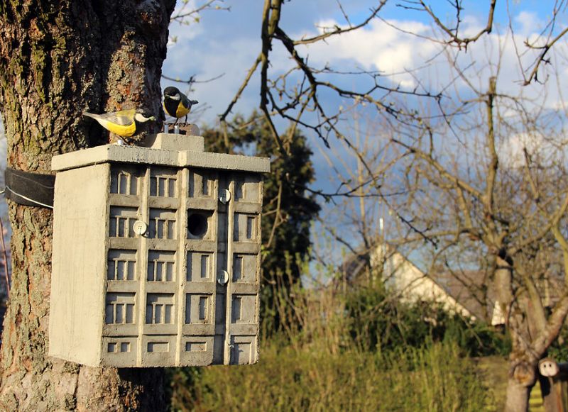 Concrete Cuckoo Clocks by Guido Zimmermann for Brutalism Fans 