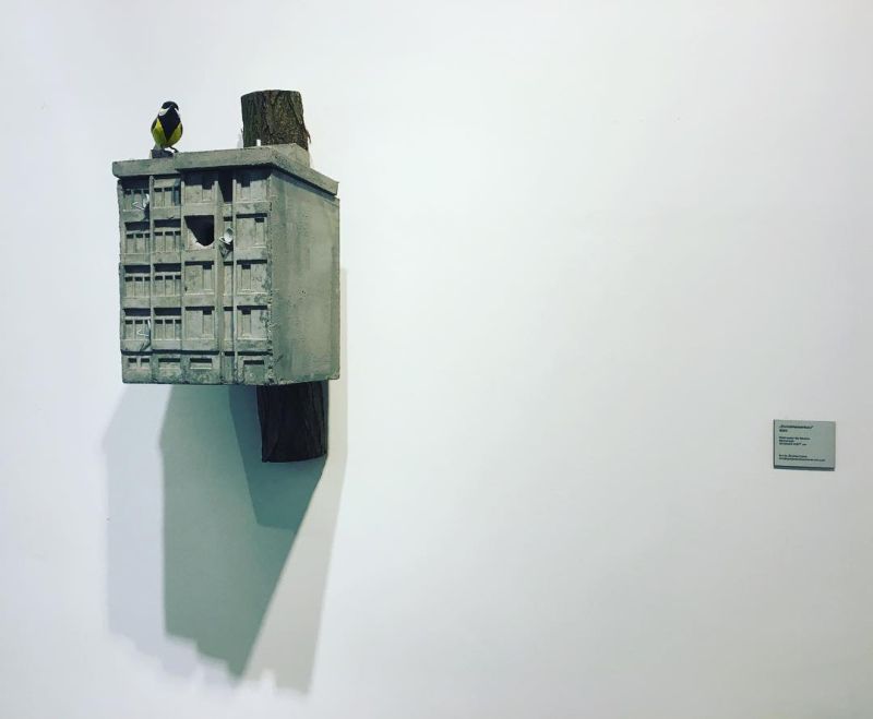 Concrete Cuckoo Clocks by Guido Zimmermann for Brutalism Fans