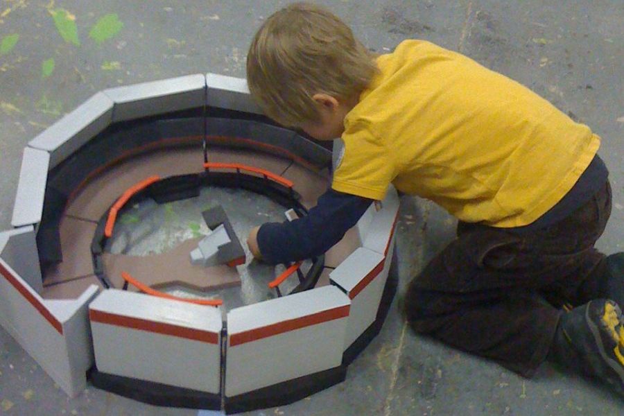 DIY Star Trek playset by David Weiberg