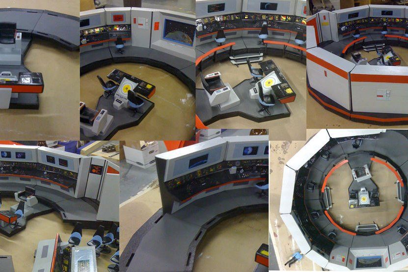 DIY Star Trek playset by David Weiberg