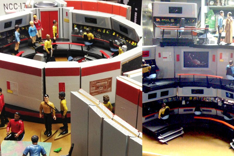 DIY Star Trek playset by David Weiberg