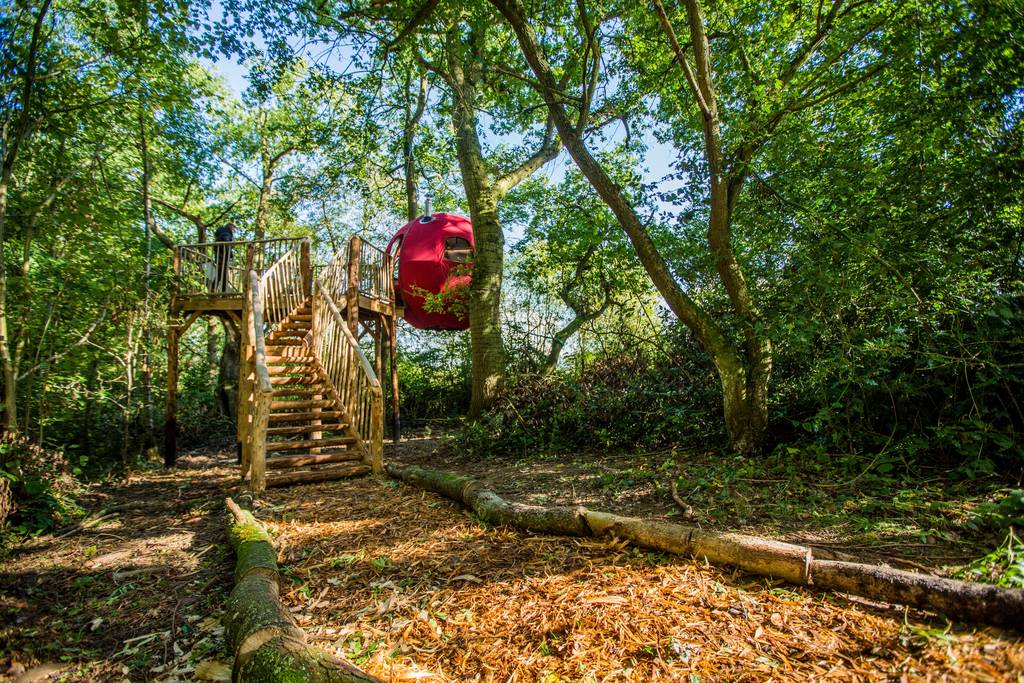 Goji Treehouse Rental in UK is Ideal for Couples 