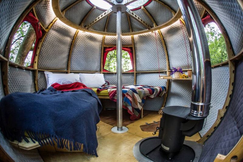 Goji Treehouse Rental in UK is Ideal for Couples